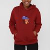 africa-female-hoodie-maroon