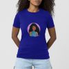 afro-girl-female-tshirt-navy-blue