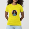 afro-girl-female-tshirt-yellow