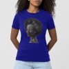 afro-lady-female-tshirt-navy-blue