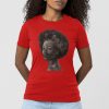 afro-lady-female-tshirt-red