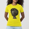 afro-lady-female-tshirt-yellow