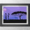 purple-art-wall-frame