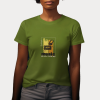 Music-is-my-drug-Tshirt-Army-green