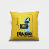 Music-is-my-drug-cushion-gold