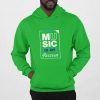 music-is-my-passion-male-hoodie-green