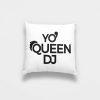 Yo-Queen-Dj-cushion-white