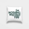 im-nothing-cushion-white