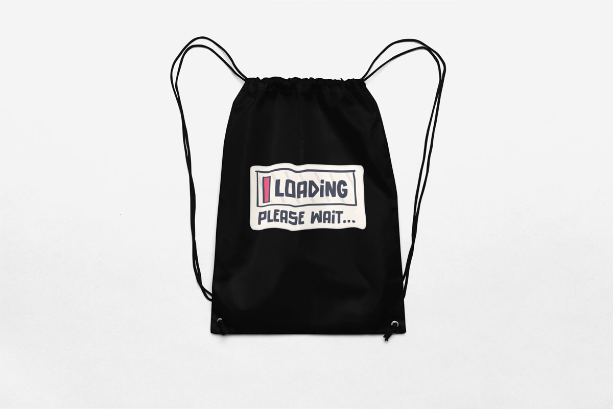 Loading Drawstring Bag