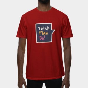 think-plan-do-male-tshirt-red