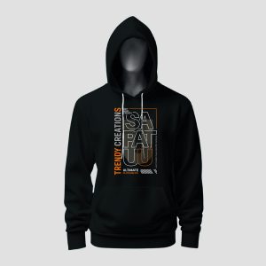 sapatuu-hoodie-black