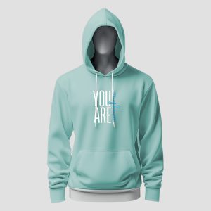 you-are-enough-hoodie-blue